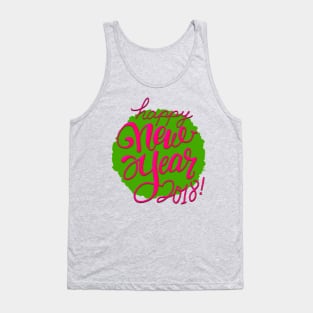 Happy New Year 2018 Tank Top